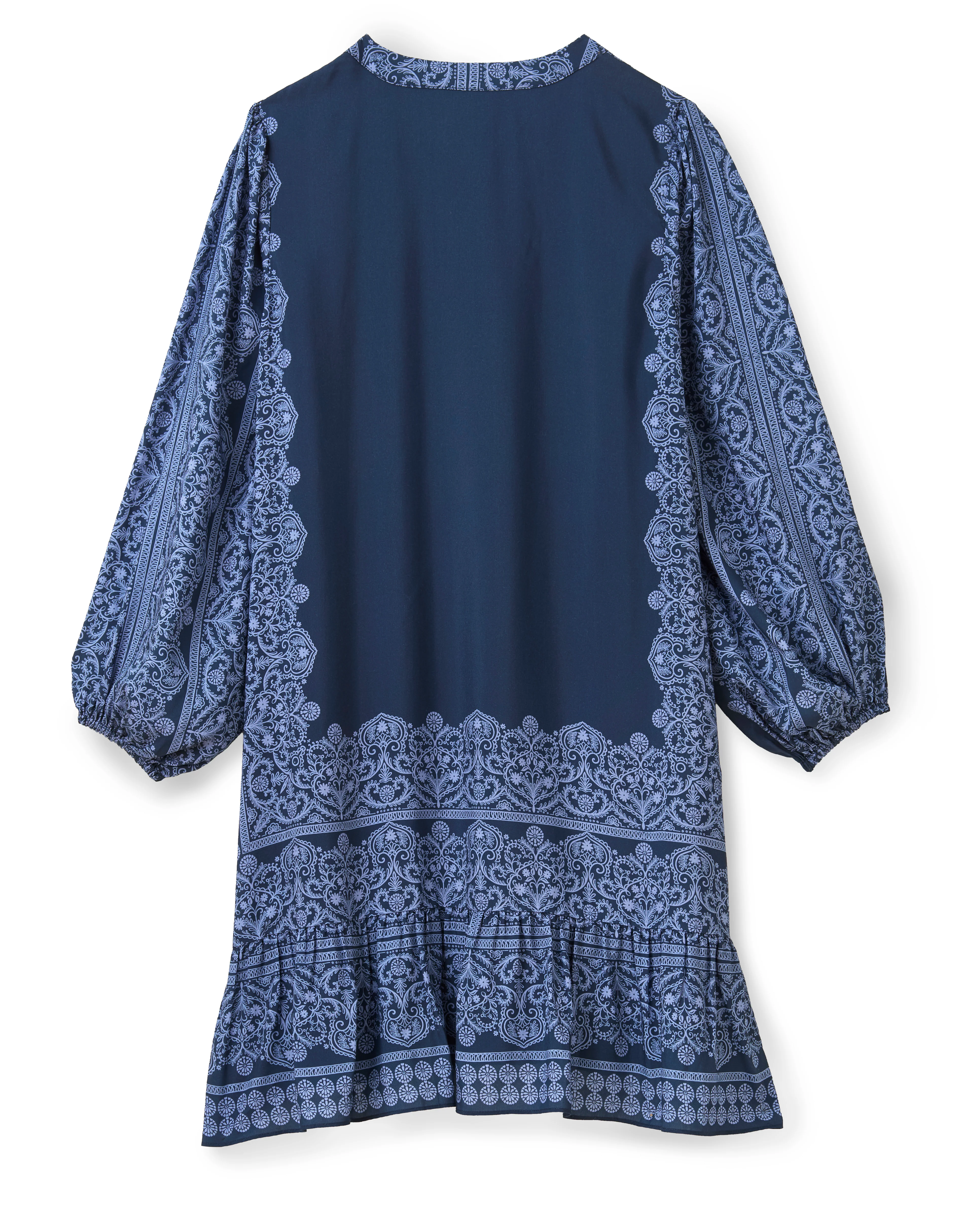Bonnie Ls Dress-Carmel Trellis - Image 4