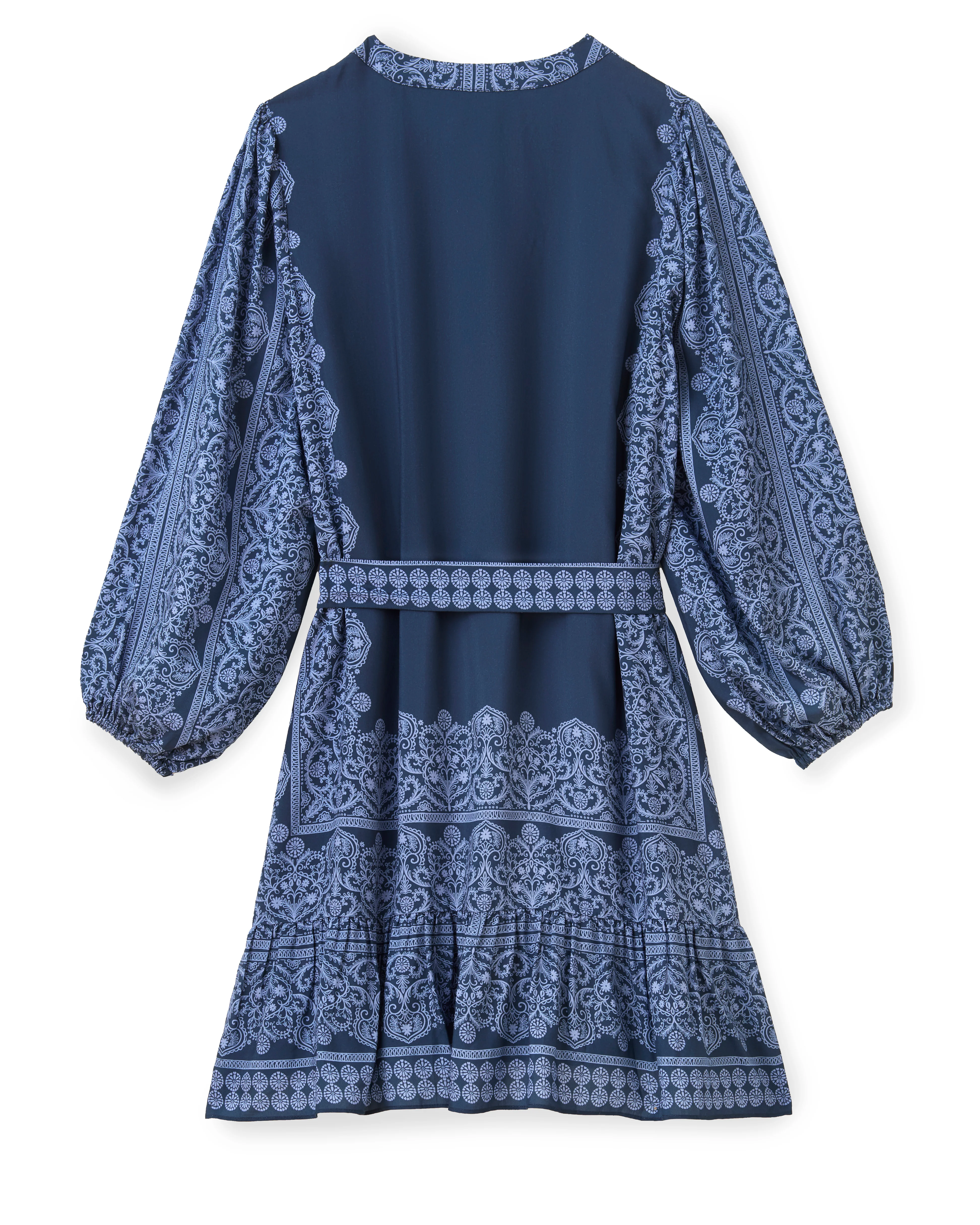 Bonnie Ls Dress-Carmel Trellis - Image 5