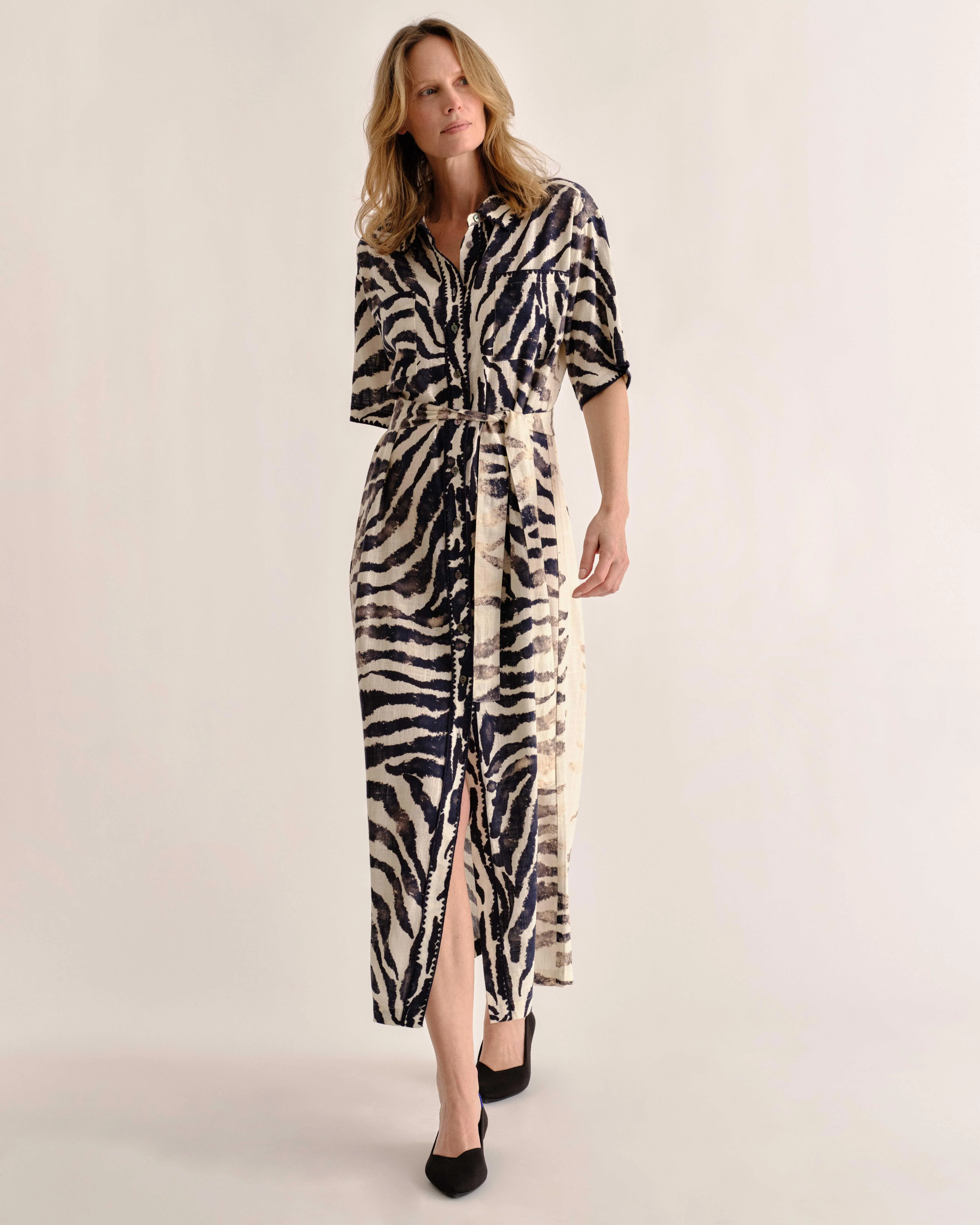 PF26 Lucia Dress-Zebra - Image 3