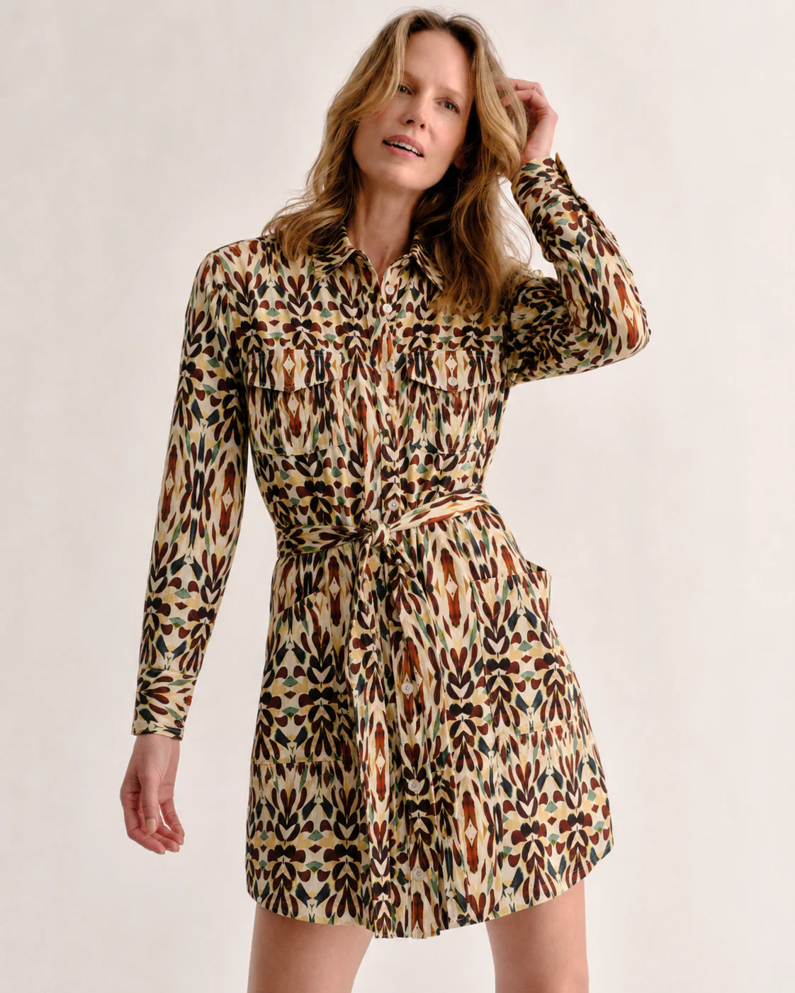 PF26 Melody Dress-Kaleidoscope Print - Image 4