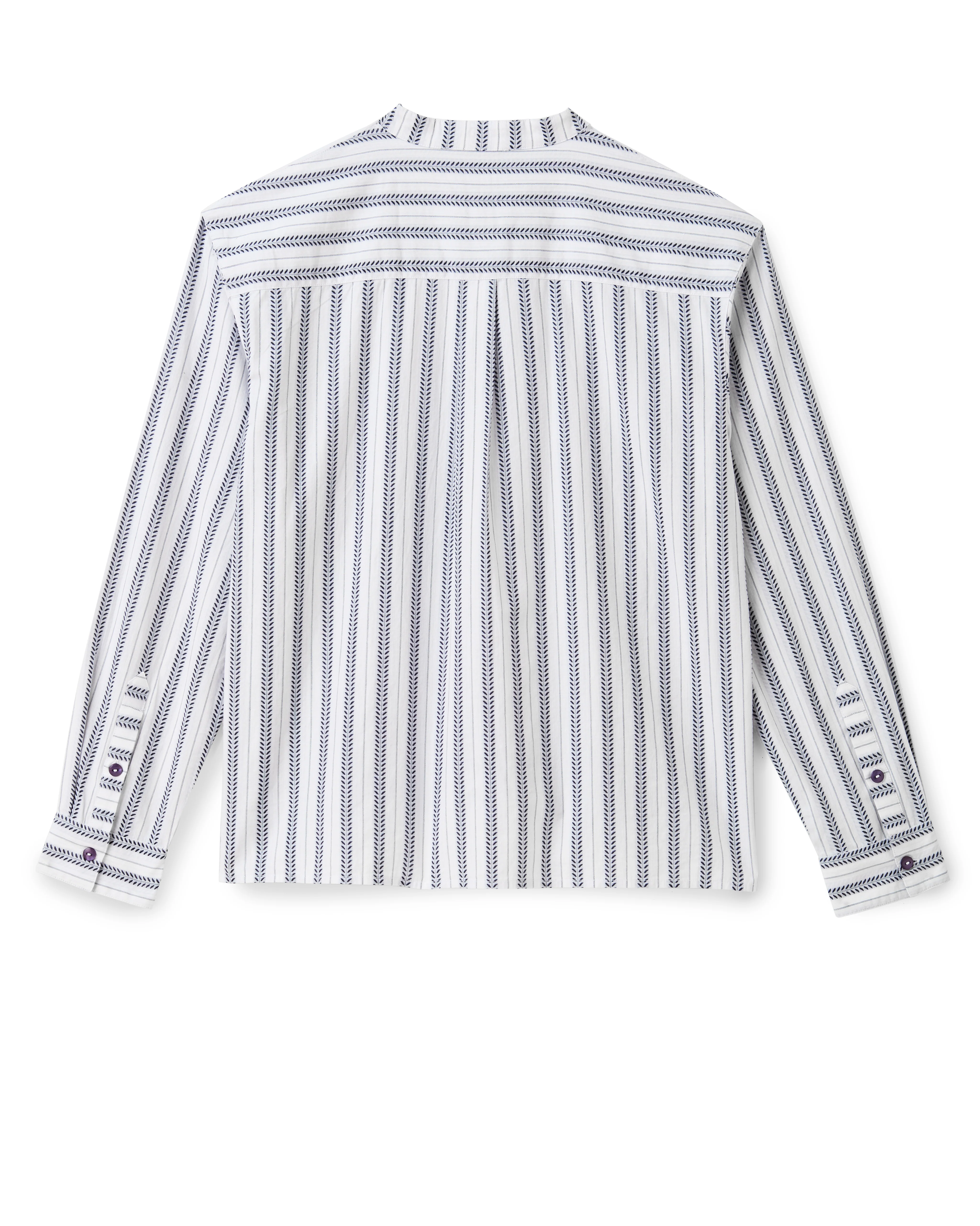 Rosalie Shirt-Coastal Indigo Stripe - Image 8