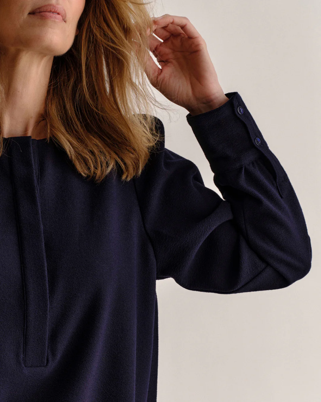 Sage Top-Dark Navy - Image 6