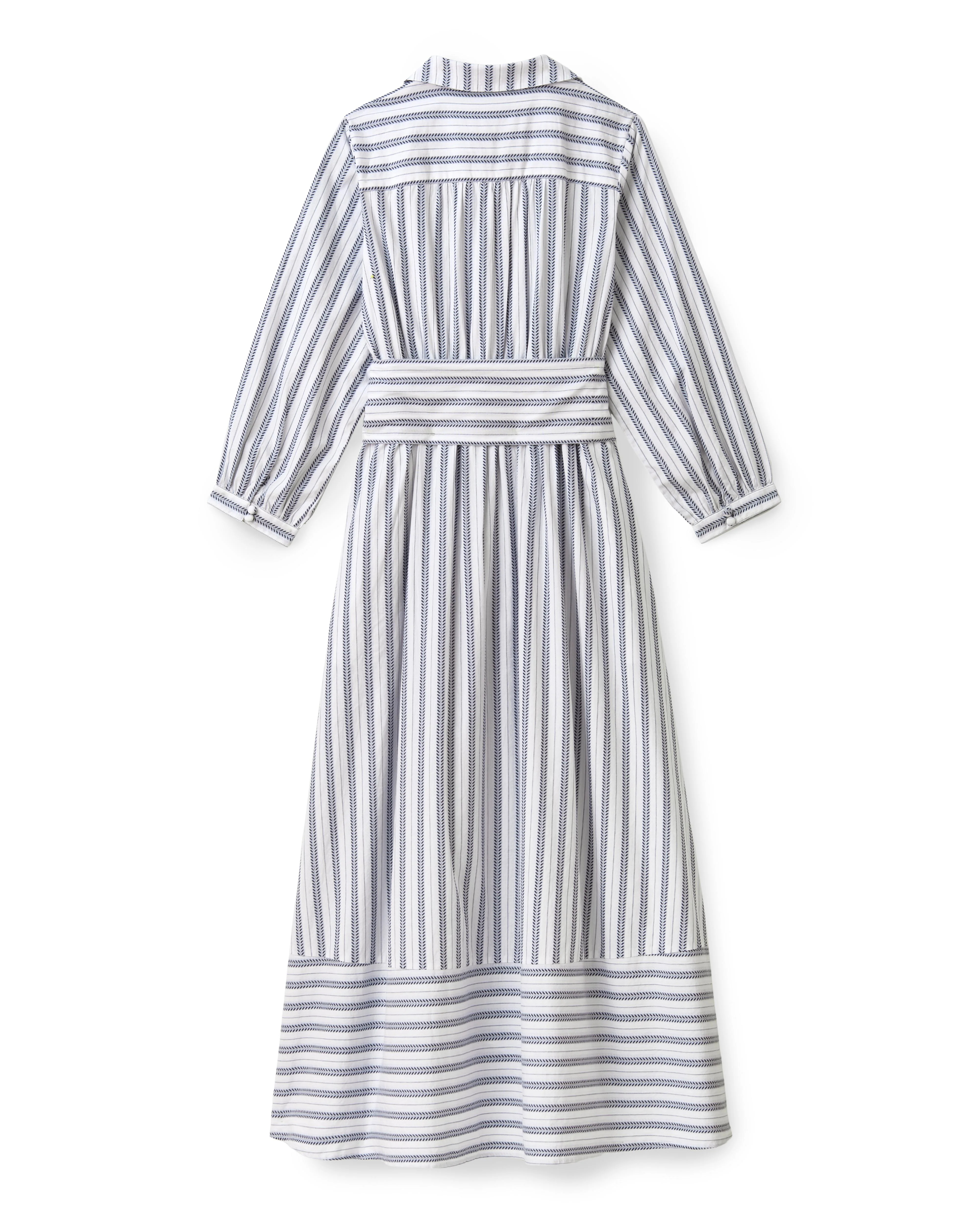 Seraphina Dress-Coastal Indigo Stripe - Image 7