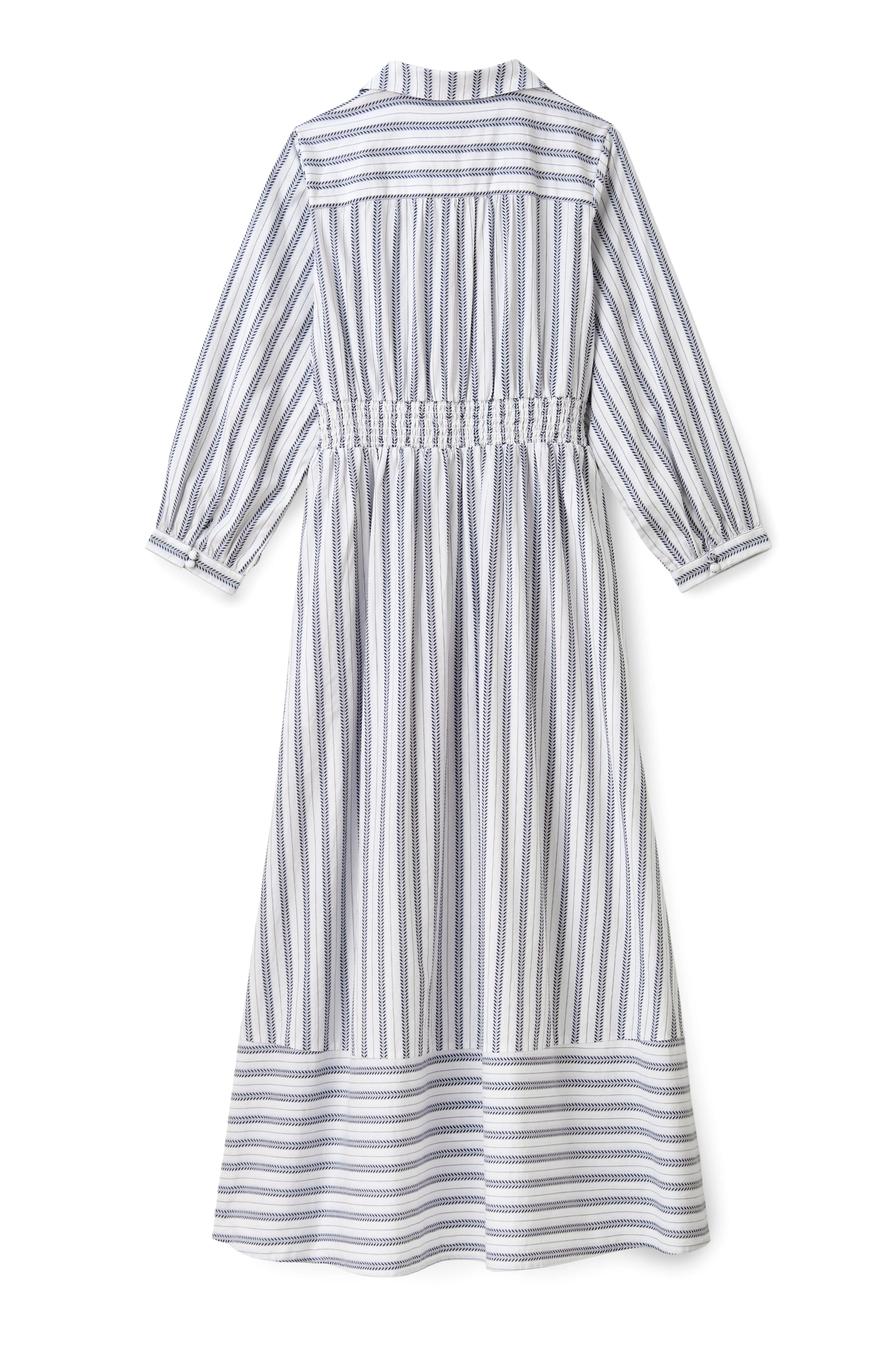 Seraphina Dress-Coastal Indigo Stripe - Image 8