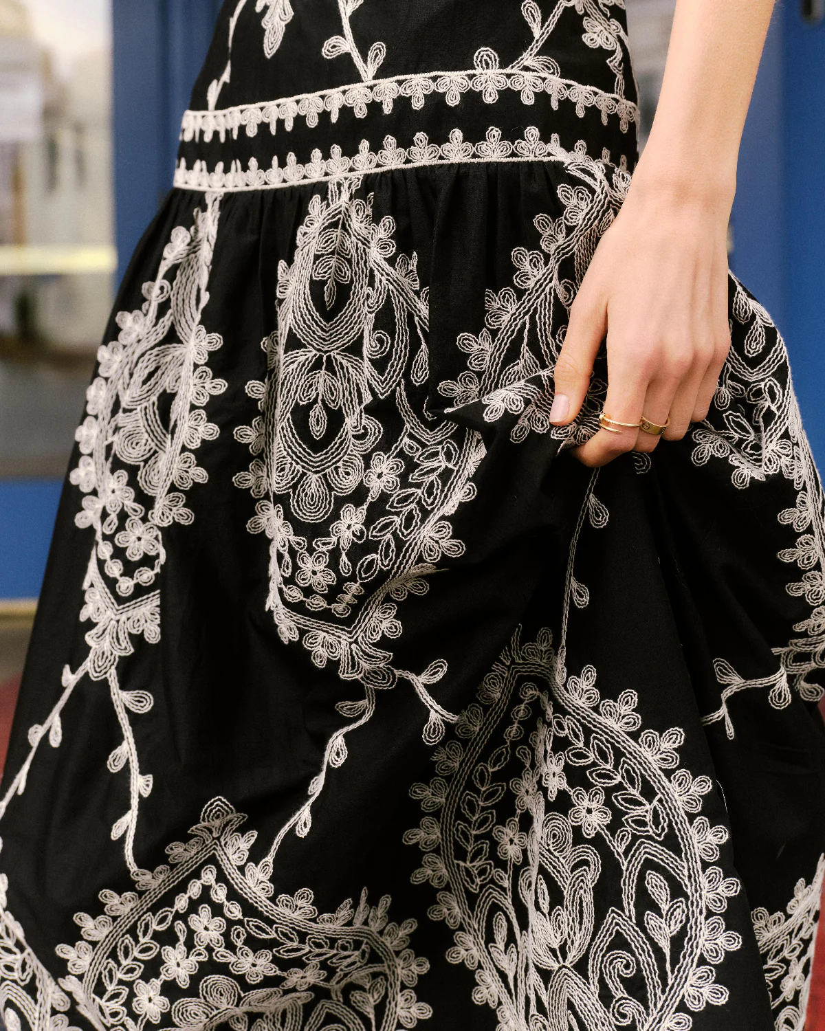 SP26 Adair Midi Dress-Noir - Image 5