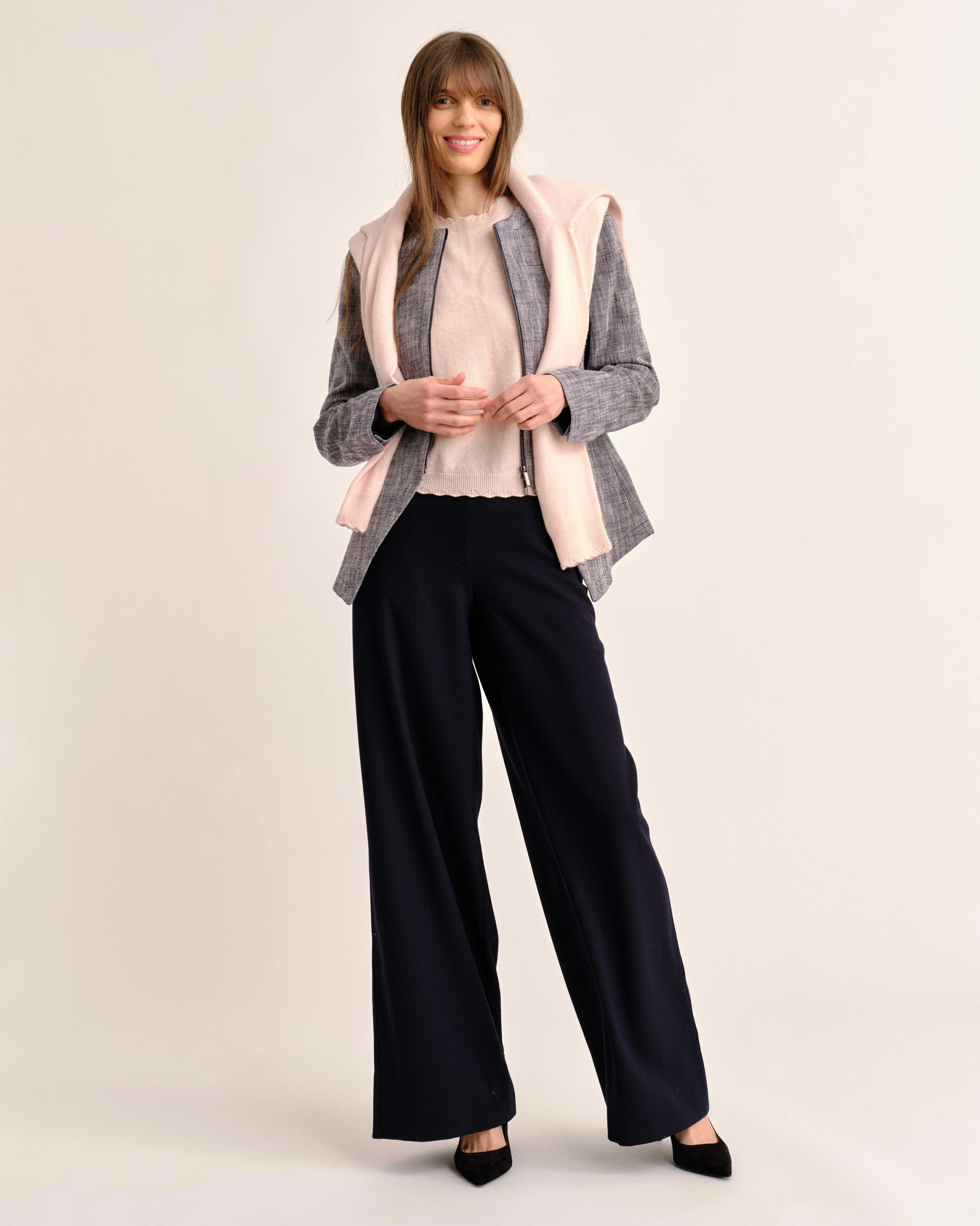 Lucy Ls Cardigan-Shell Pink - Image 5