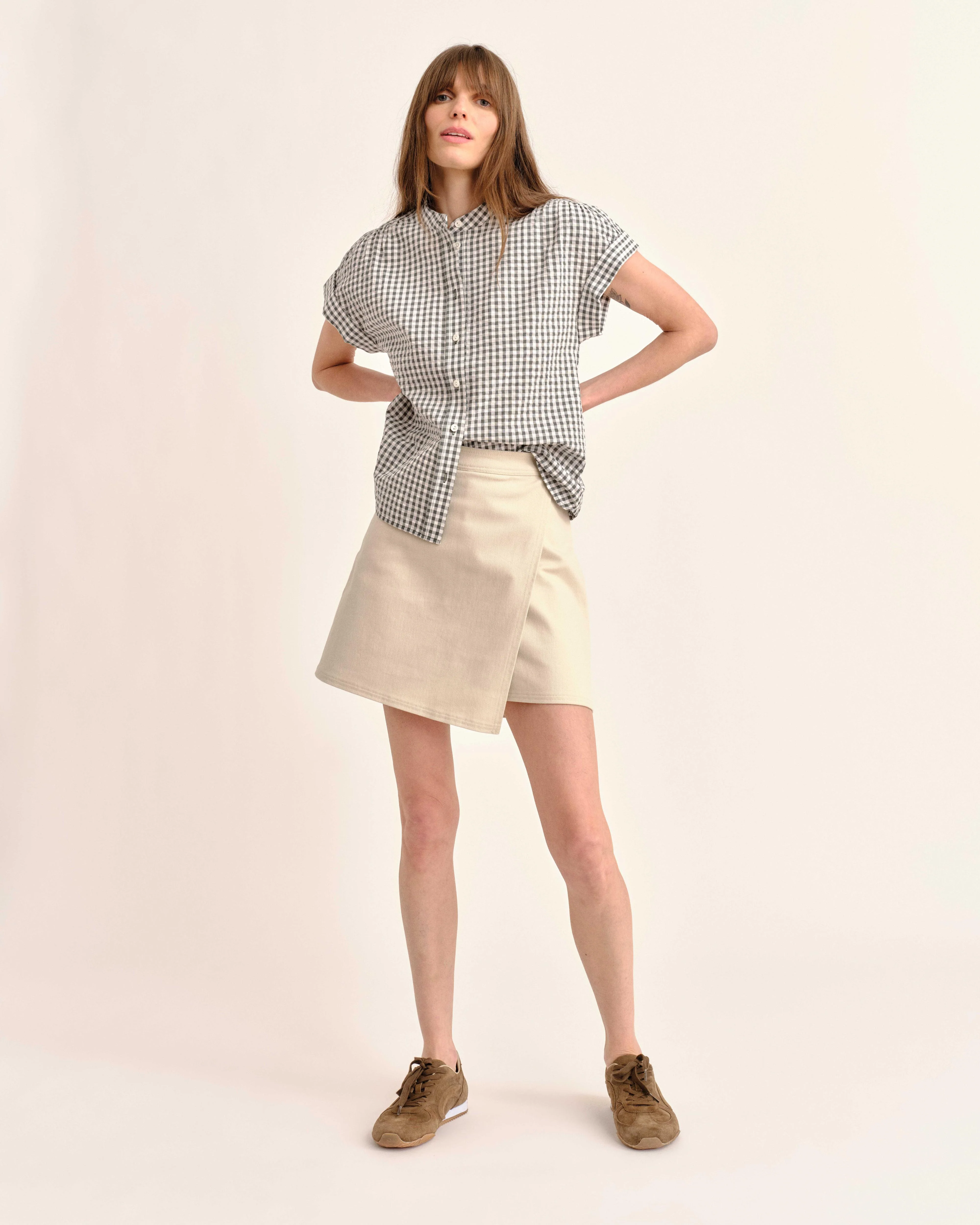 SP26 Elisa Skort-Ivory - Image 3