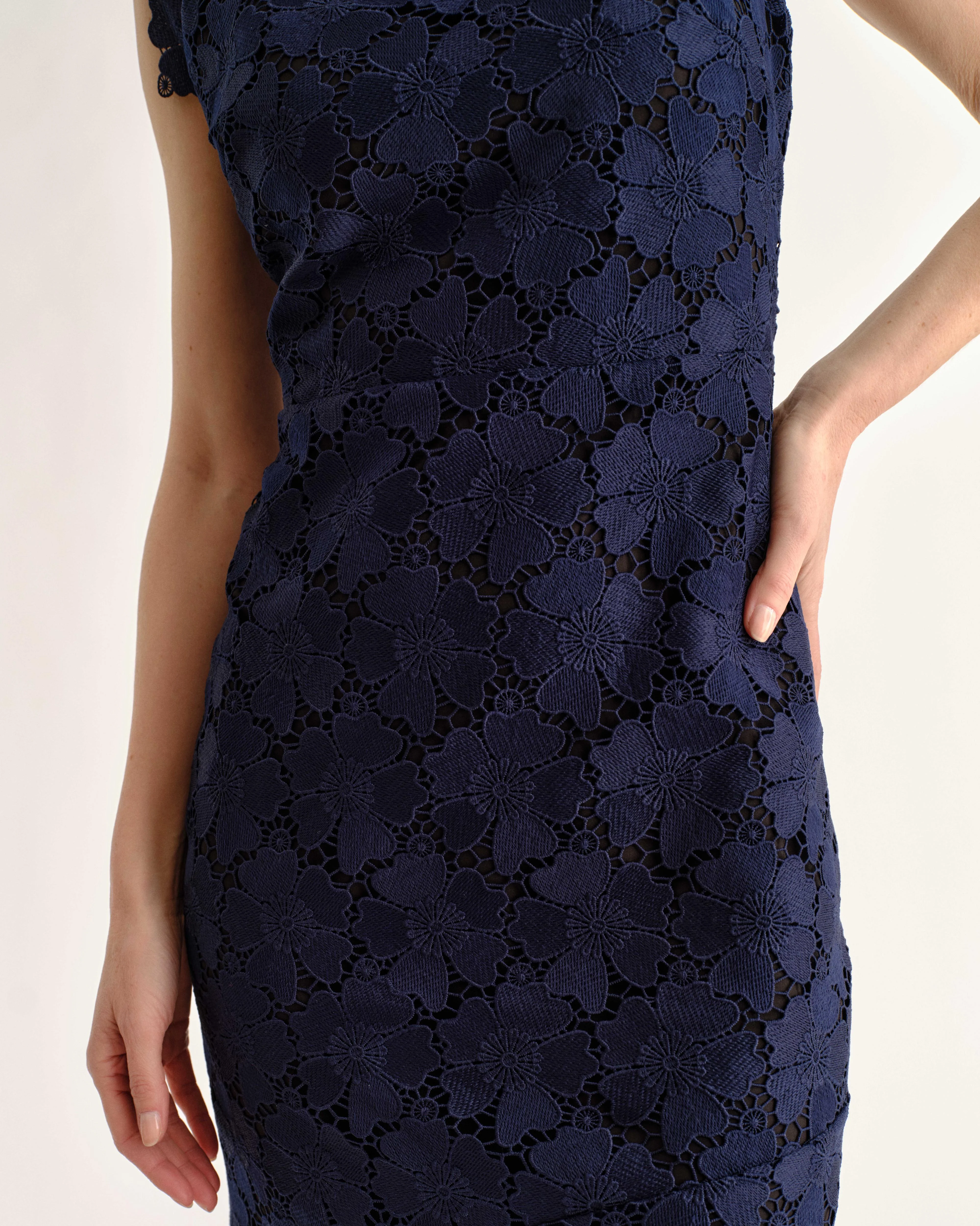 SP26 Palma Midi Dress-Midnight Blue - Image 4