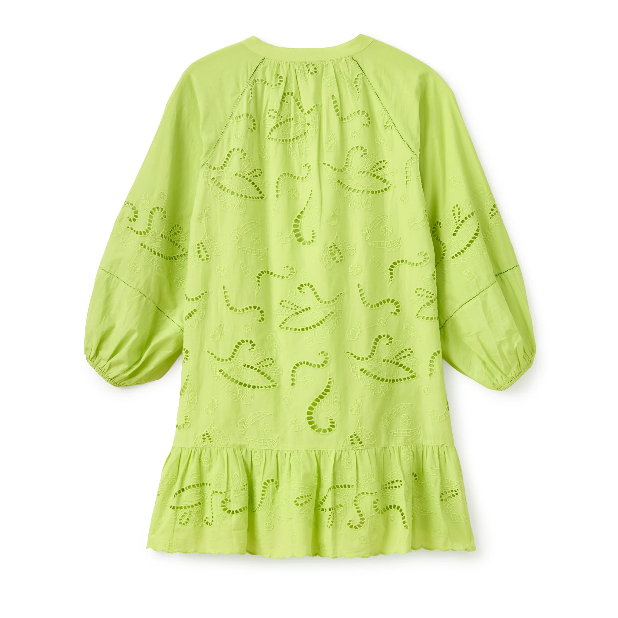 SP26 Selwin Mini Dress-Chartruese - Image 5