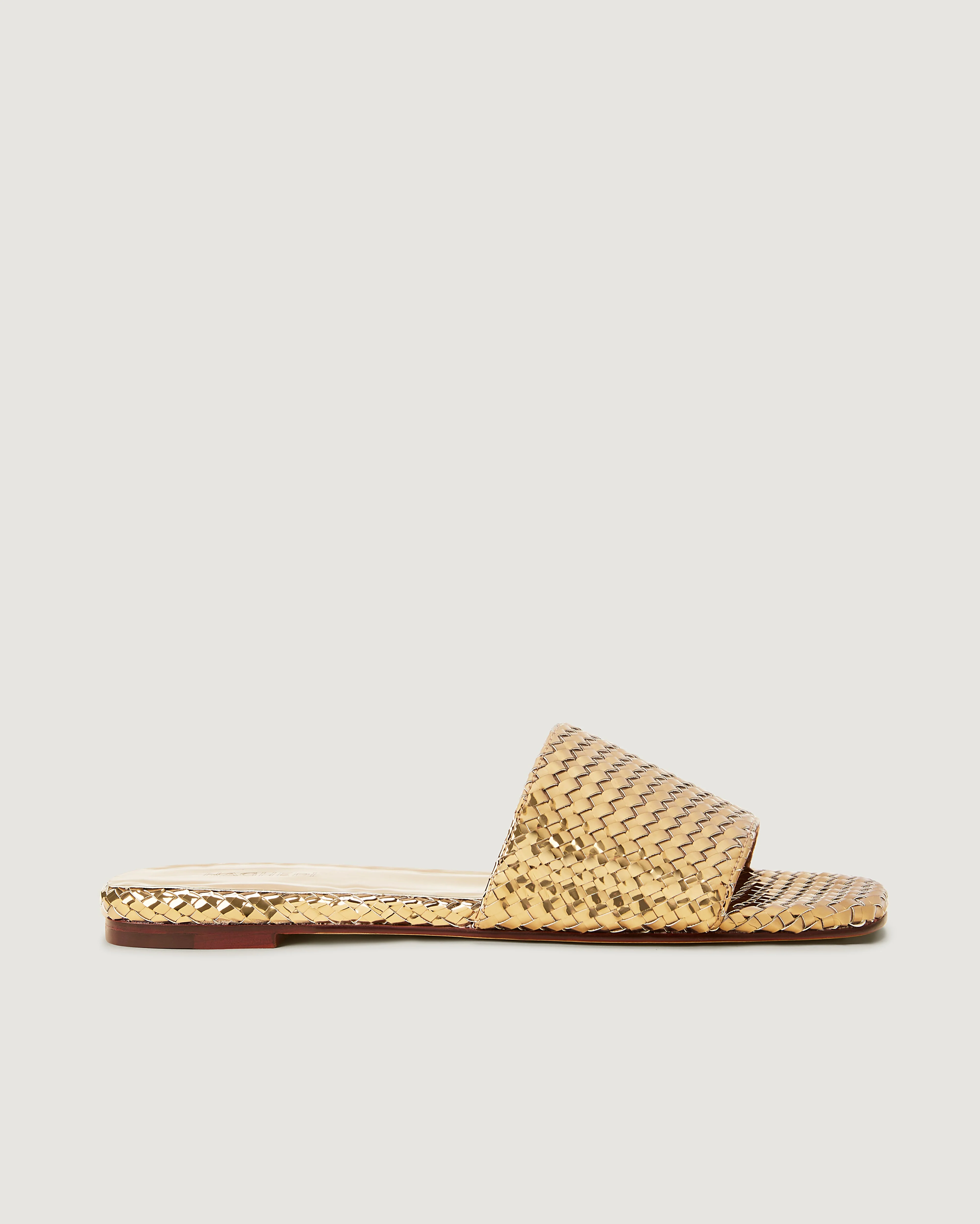 St. Barths Slide Metallic | Bronze