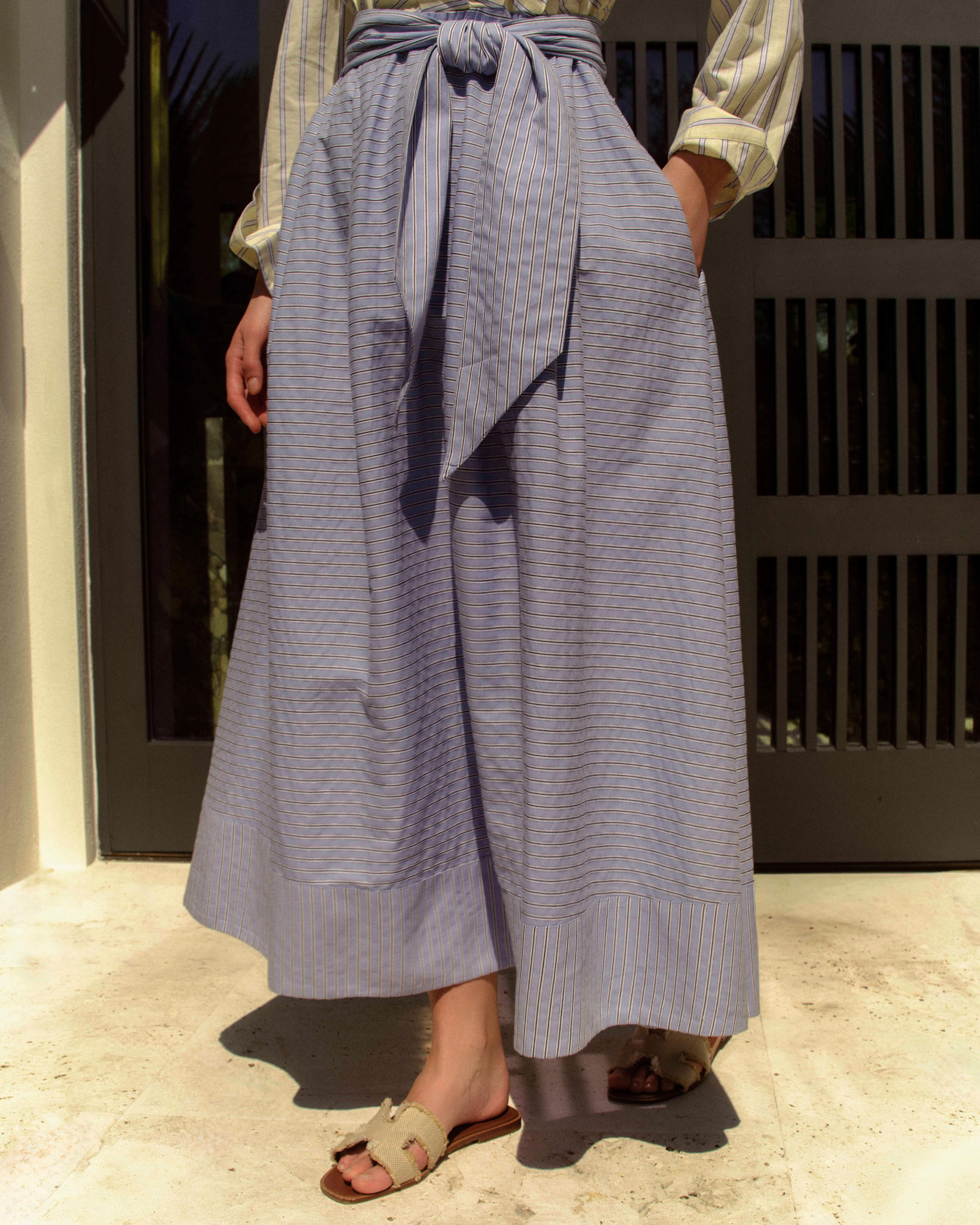 SU26 Johanna Dress-Banana Stripe - Image 5