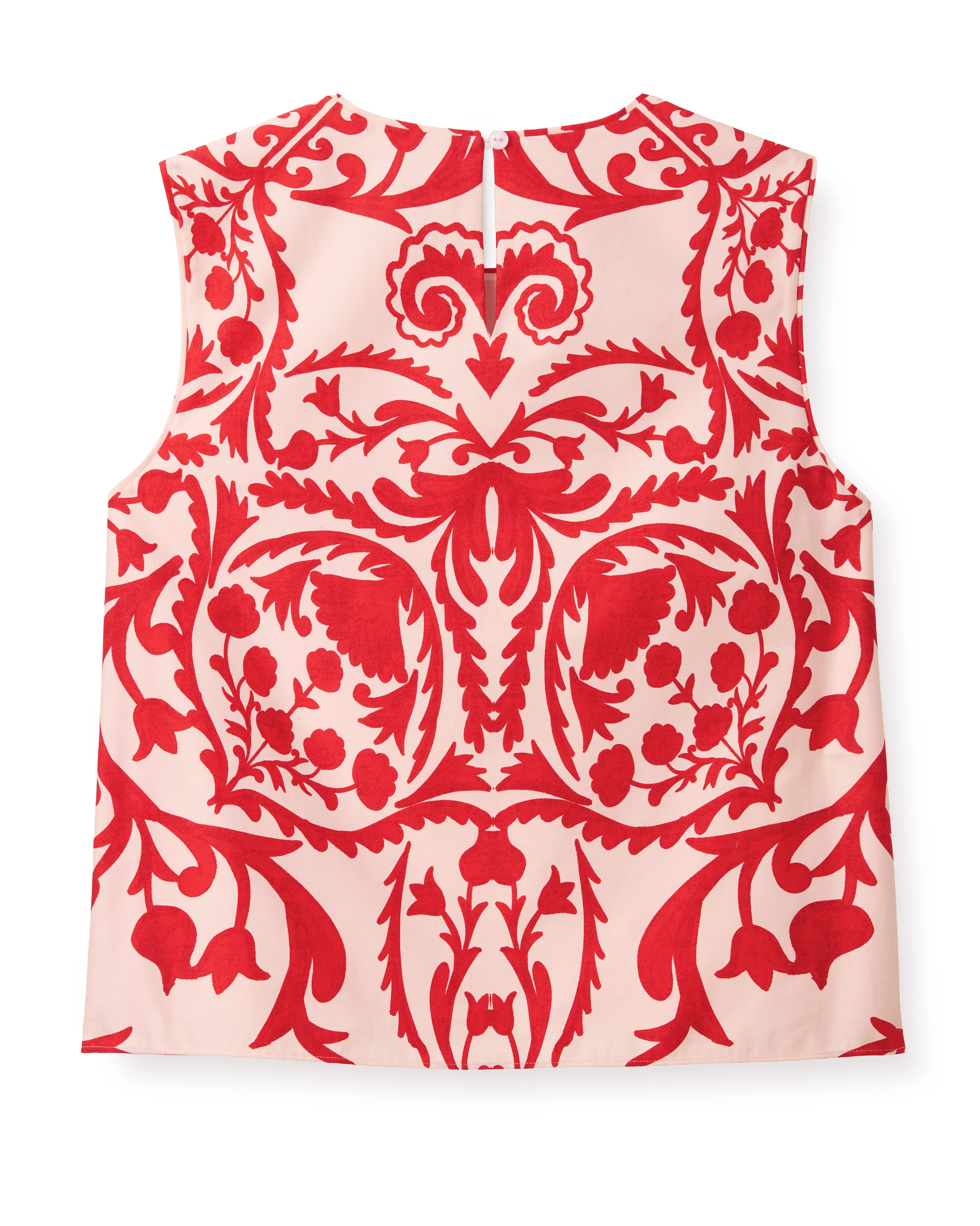 SU26 Linda Shell Top-Faraway Print-Poppy - Image 4