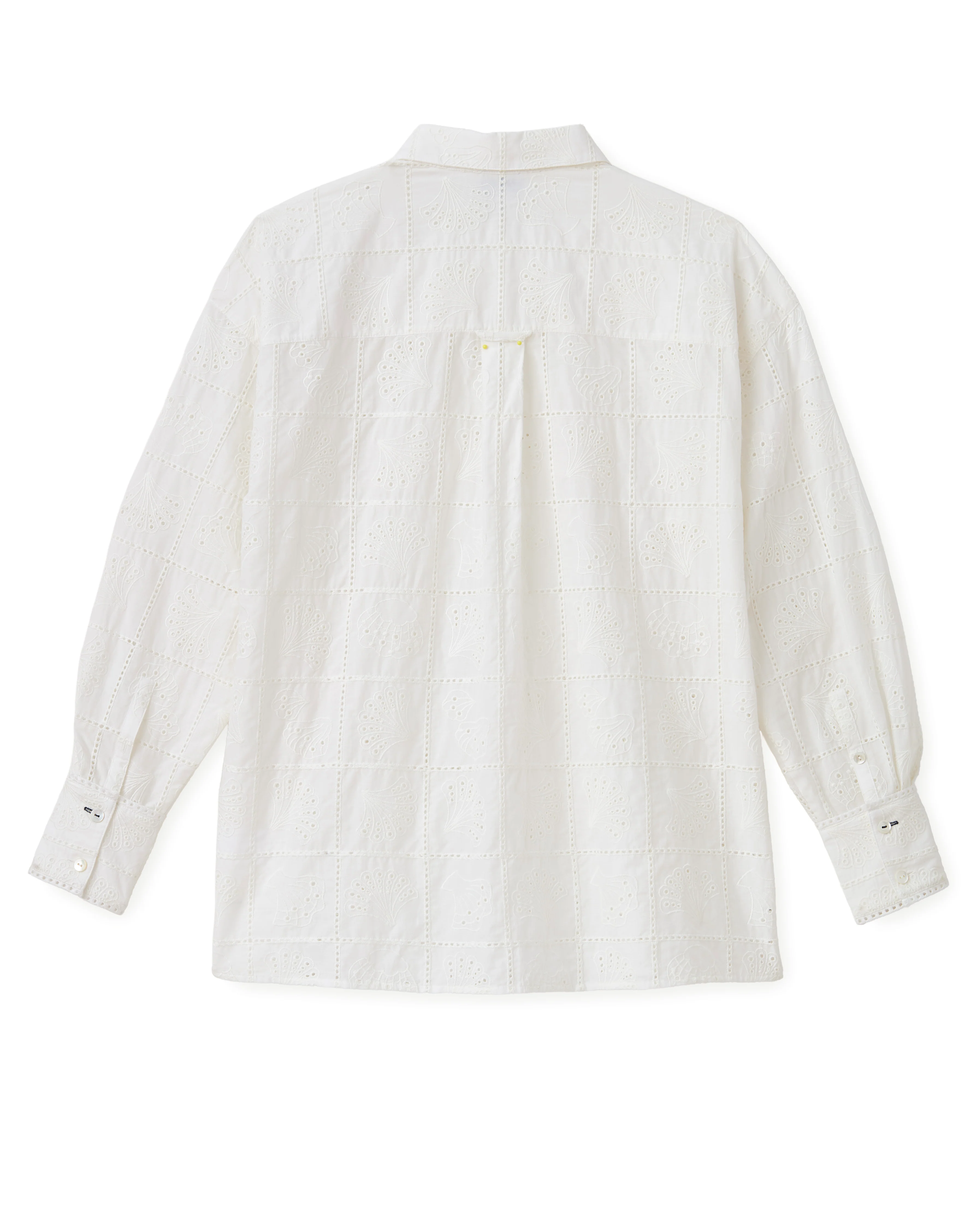 SU26 Margaux Button Down Shirt-Soft White - Image 6
