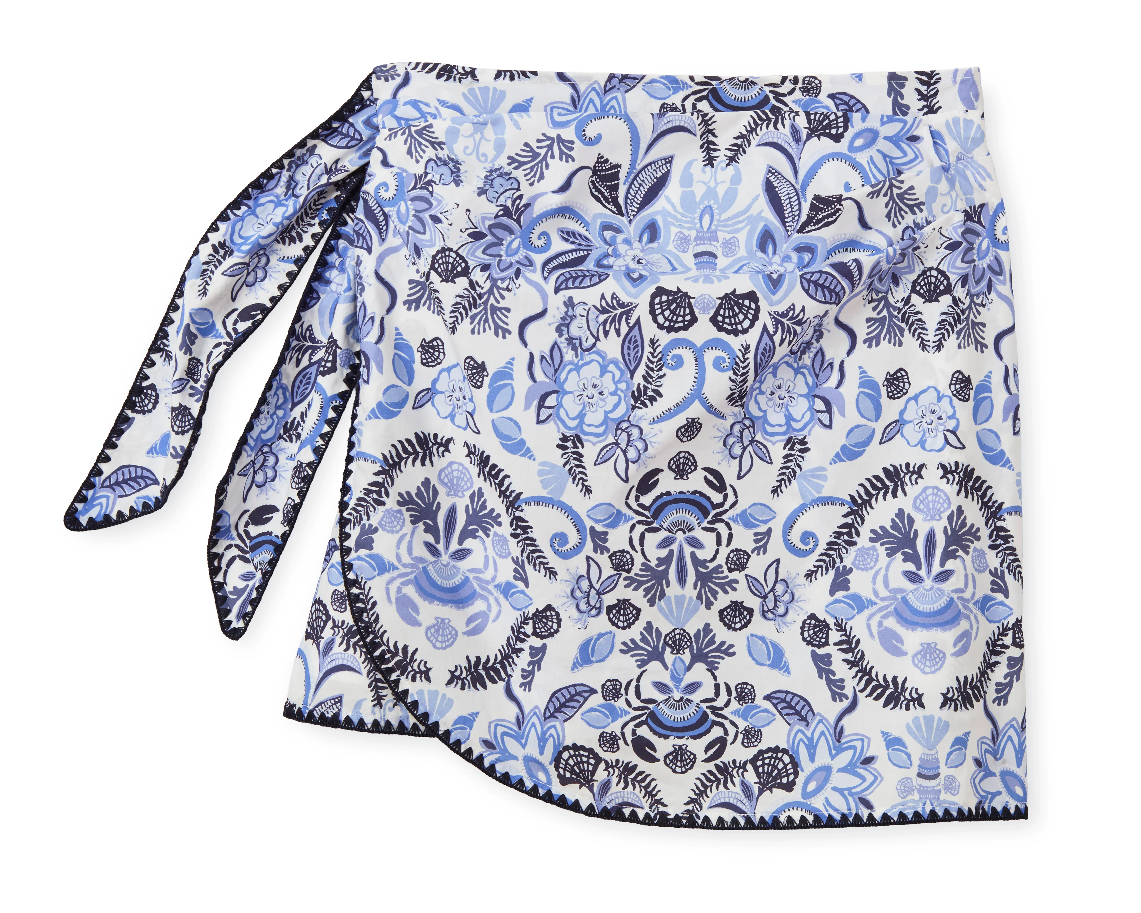 SU26 Maris Skort-Mariners Bloom Print-Blue Mist - Image 5
